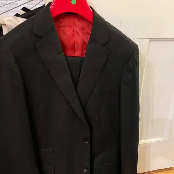 Suitsupply Sienna Revenge Vitale Barberis Canonico Charcoal Gray Suit size 42r - Picture 1 of 8